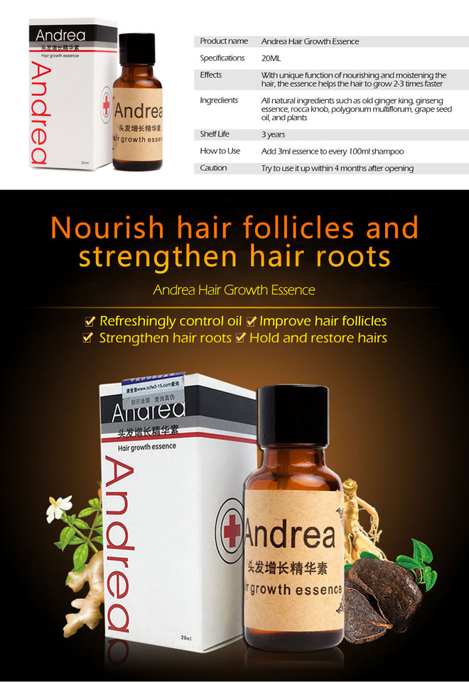 Andrea Growth Essence Hair Loss Liquid 20ml - Men Guide Store
