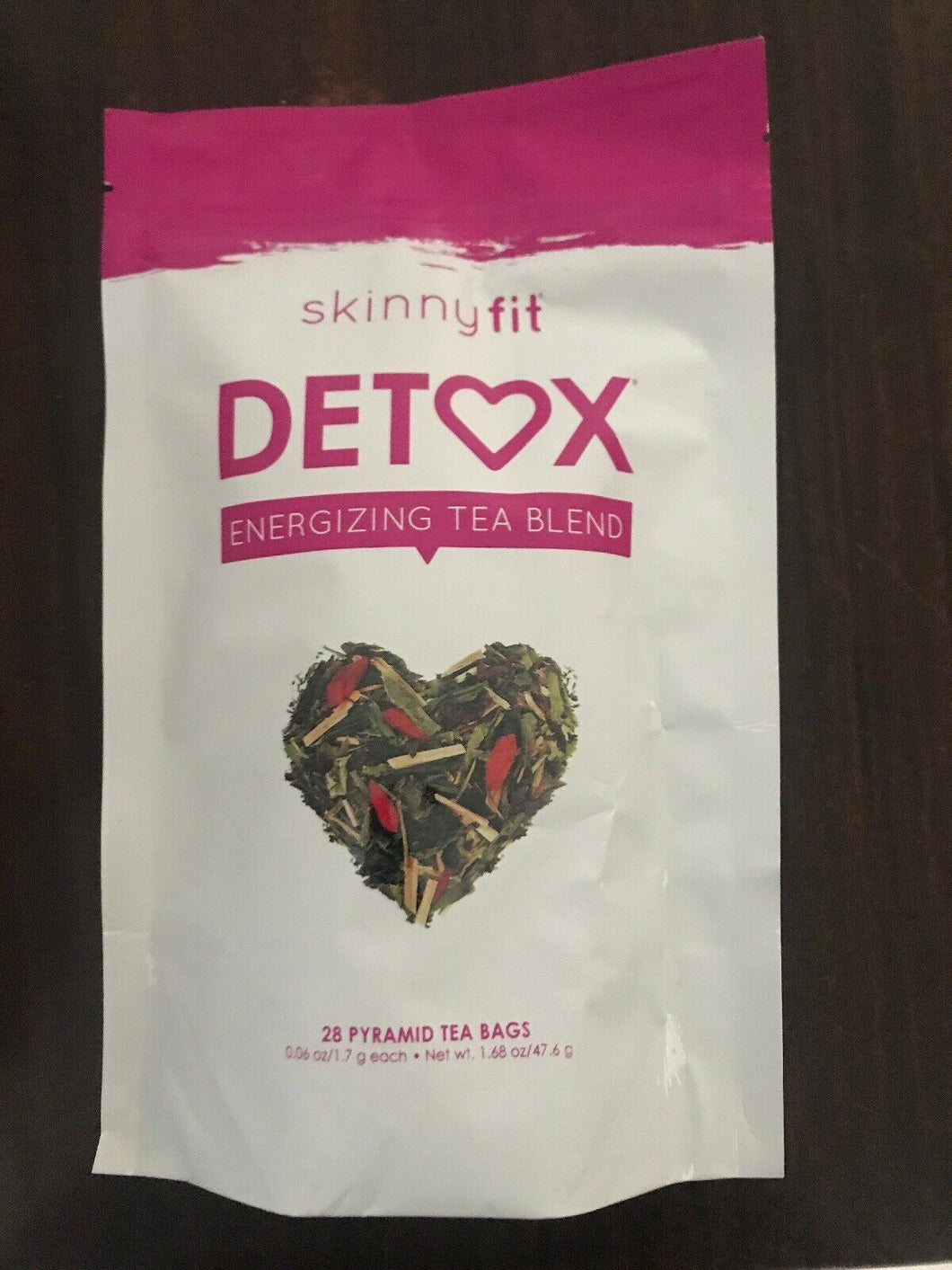 1-Pack Skinnyfit DETOX Tea Blend Get Skinny Fit Lose Bloat & Weight 28 bags - Men Guide Store