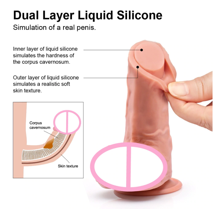 11 Inch Super Huge Dildo Straight Skin Feeling Realistic Penis Big Dildo Liquid Silicone Sex Toys for Woman - Men Guide Store