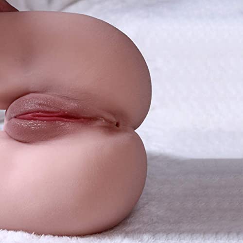 5.5LB Sex Doll Male Masturbator Pocket Pussy Ass Realistic Butt with Vaginal Anal Sex Stroker, Adult Toys Love Dolls Female Torso Hip Sex Toys for Men Sex Pleasure (8.6X7.1X4.7In, Down-Sized)