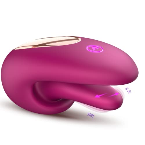 Licking Vibrator Sex Toys for Women Clitoral Tongue Rose Vibrator