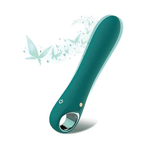 G Spot Vibrator Dildo with 10 Vibration Modes, Tuitionua Soft Silicone Powerful Vibrating Massagers for Clitoral Vagina