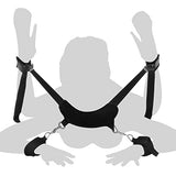 BDSMS Bed Restraints Kit Sex Toys Wrist Leg Restraint Straps Hand & Ankle Cuffs Adults Bed Sex Bondage Restraints Set Sex Play for Couples