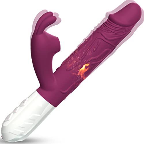 Realistic Rabbit Vibrator Dildo for Women Vaginal Health G Spot Vibrator with Bunny Ears