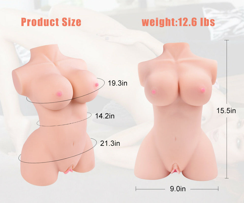 3D Silicone Sex Ass Vaginal Doll Realistic Lifesize Adult Male Love Toys For Men - Men Guide Store