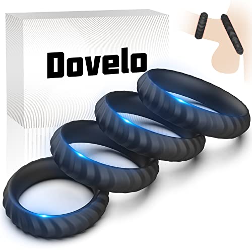 4 Different Sizes Cock Rings for Men Sex Toy Penis Rings
