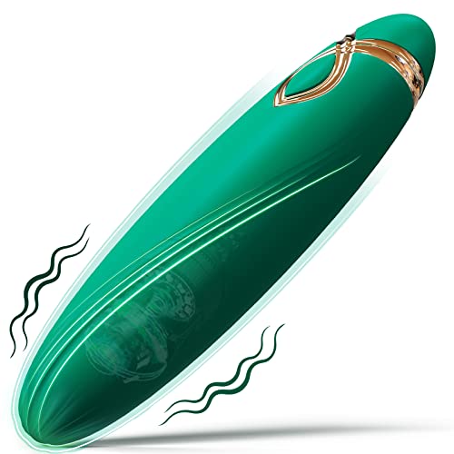 Small Bullet Vibrator for Women, Precise Vagina Clitoris Nipples Stimulation with 10 Modes, Full Silicone Vibrating Finger Massager for G Spot Nipple, Waterproof Adult Sex Toy for Women or Couples