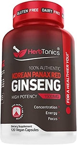 High Strength Korean Red Panax Ginseng Capsules