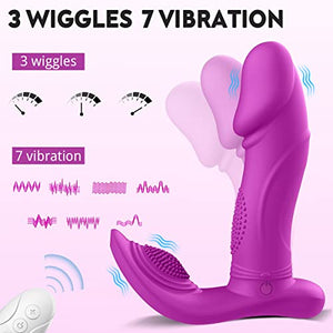 Wiggling Wearable Vibrator Mimic Finger