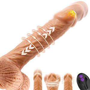 3 in 1  Realistic Thrusting G Spot Dildo Vibrator Adult Sex Toys for Women