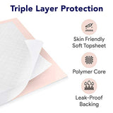 25 Pack, 30" x 36" - Highly Absorbent Bed Pads for Incontinence and Senior Care