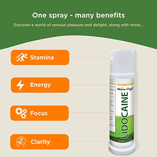 Lidocaine Desensitizing Topical Spray Climax Control for Men