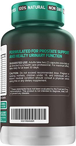 Prostate Support Supplement for Men's Health