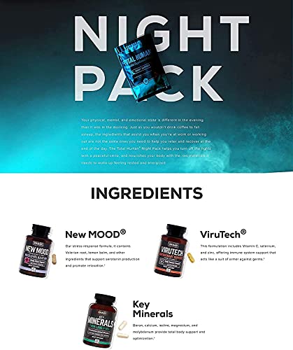 Total Human Day and Night Vitamin Packs for Men and Women