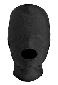 Master Series Disguise Open Mouth Hood with Padded Blindfold - Men Guide Store