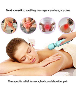 Rechargeable Handheld Personal Wand Massager Wireless & Waterproof