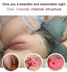 4D Love Doll Realistic Ass Adult Sex Toy for Men Male Masturbator Pussy Vagina