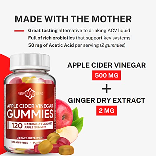 Apple Cider Vinegar Gummies with The Mother