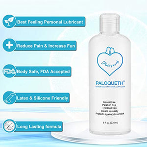 PALOQUETH Personal Lubricants Water Based Lubricant For Women - Men Guide Store