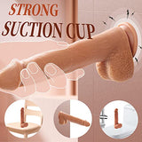 9.6" Thrusting Dildo Vibrator Sex Toys for Women, Realistic Dildo