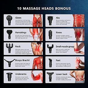 G7 Pro Massager Deep Tissue Percussion Massager Cordless 30 Speed