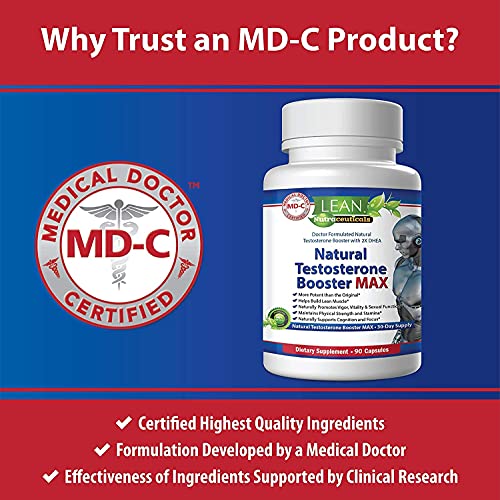 Lean Nutraceuticals Md Certified Testosterone Booster