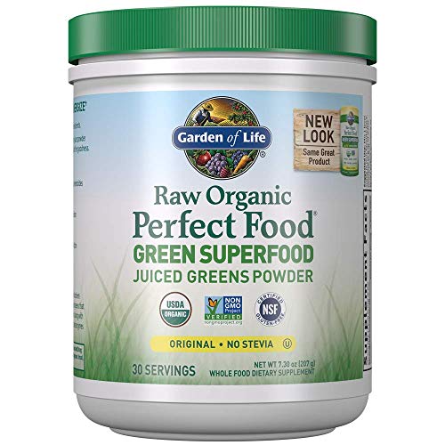 Garden of Life Raw Organic Perfect Food Green Superfood Juiced Greens Powder
