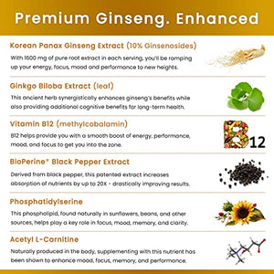 Korean Red Panax Ginseng [Gold Series] Double Strength