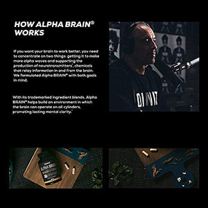 Onnit Alpha Brain Premium Nootropic Brain Supplement