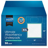 36 x 36 Inches Extra Large Super Absorbent Bed Pads for Incontinence Disposable