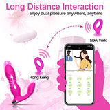 Adult Sex Toys for Women Pleasure - Wearable Vibrating Panties with App＆Remote Control Vibrators with 9 Powerful Thrusting Vibrations Sex Toy for Women Couples Sex Products Ultra Quiet in Public Play
