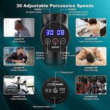 20 Speed 6 Massage Head Portable Powerful Percussive Massage Gun for Deep Relaxation Pain Relief