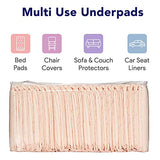 25 Pack, 30" x 36" - Highly Absorbent Bed Pads for Incontinence and Senior Care