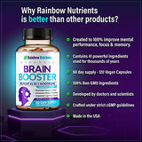 41 in 1 Brain Booster Supplement for Focus, Memory, Clarity, Energy, Concentration