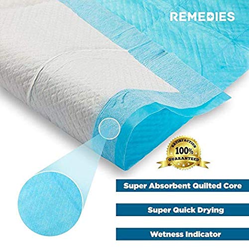 50 Count Underpads Disposable Super Absorbent Bed Protection, Large 30" X 36