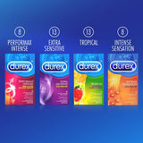 Durex Condom Pleasure Pack Assorted Condoms, 42 Count - Men Guide Store