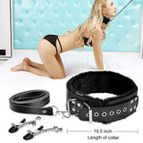 Bed Restraints for SM,Utimi 11 Pcs BDSM Leather Bondage Sets Restraint Kits for Women and Couples - Men Guide Store