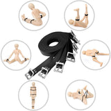 LILER(TM) 7PCS Belts Combination SM Bondage Restraints System - Men Guide Store