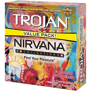 Trojan Nirvana Collection Variety Pack Condoms - Men Guide Store