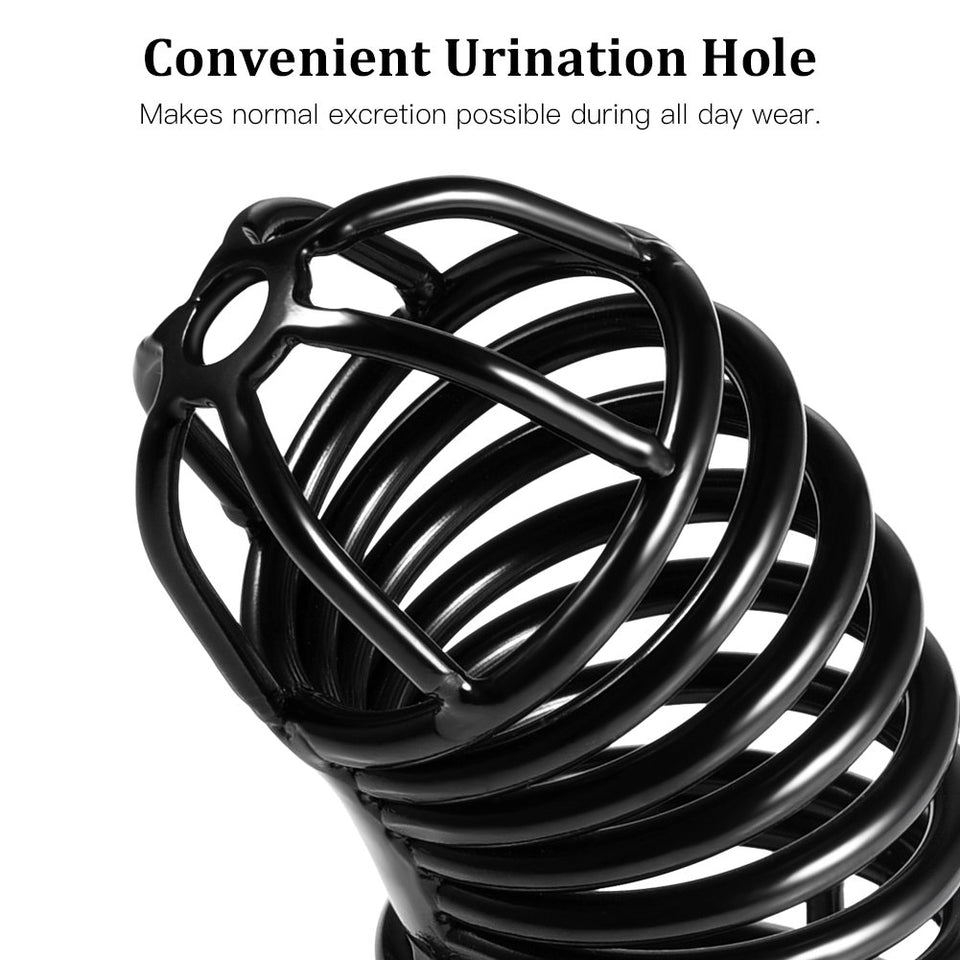 Utimi Cock Cage Male Chastity Device Locked Cage Sex Toy for Men - Men Guide Store
