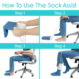 Vive Sock Aid - Easy On and Off Stocking Slider - Men Guide Store