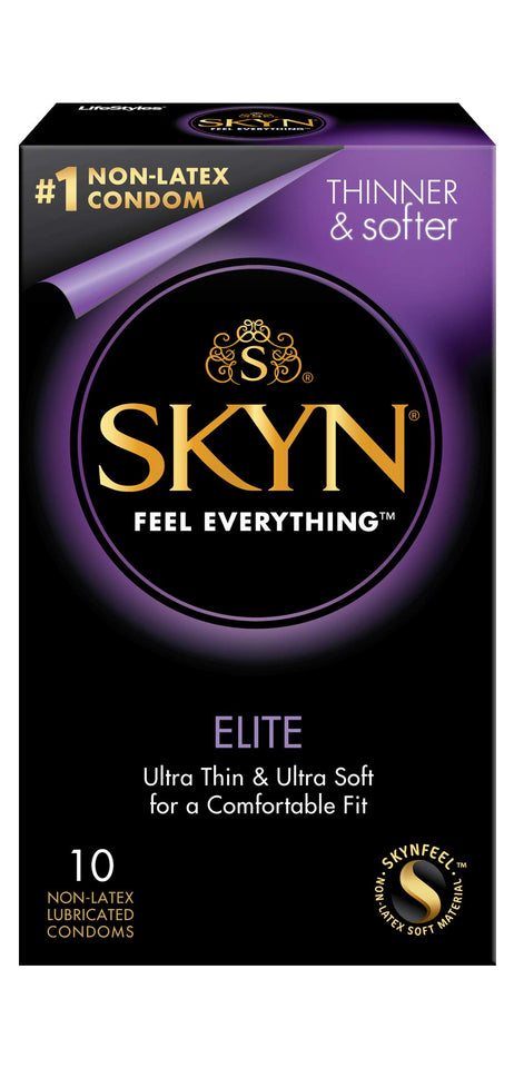 LifeStyles SKYN Elite Condoms, 10ct - Men Guide Store