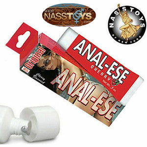 Anal-Ese Cherry Lubricant Desensitizing Numbing Anal-Sex Lube NassToys Original - Men Guide Store