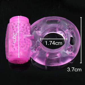 Butterfly Ring Silicon Vibrating Cock Ring Penis Rings - Men Guide Store