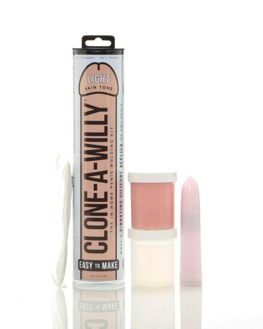 Clone A Willy Kit Light Tone   Make Your Own Vibrating Silicone Replica of Penis