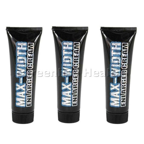 3 Max Width Men Male Penis Enlarger Cream Enlargement Enhancement Girth Enhancer - Men Guide Store