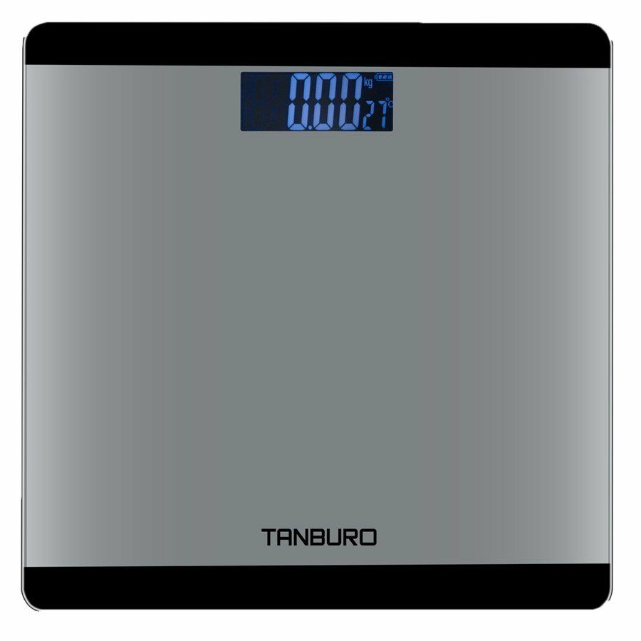 Digital Bathroom Smart Scale Body Weight Fat BMI Bone Calorie Analyzer 400lb (Weight Scale) - Men Guide Store