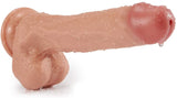 9.5" G-spot Ejaculating Dildo, Realistic Squiring Male Erection Penis