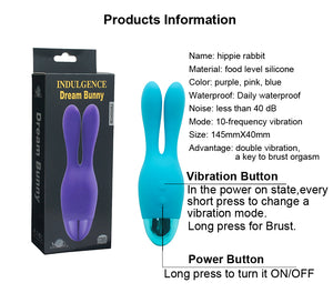 New Arrival Double Motors Vibrator Burst Orgasm Nipple Tease G Spot - Men Guide Store