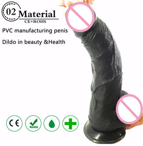 Super Huge Dildo with suction cup large realistic penis the imitation of men design sex toy for woman - Men Guide Store